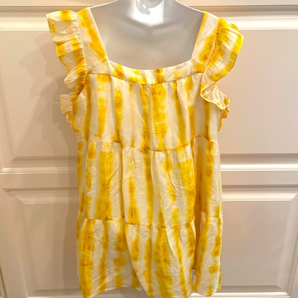 Marie Oliver NEW Sailor Dress in lemon Dye Sz xl - Picture 3 of 6